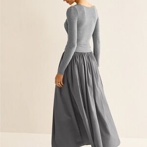 Commense Charcoal Maxi Skirt